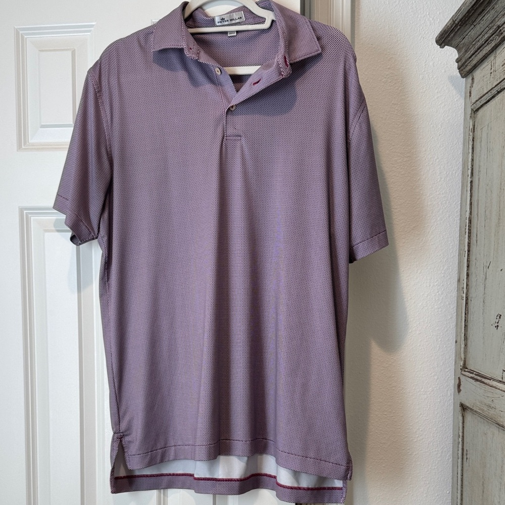 Peter Millar checkered Polo Shirt
